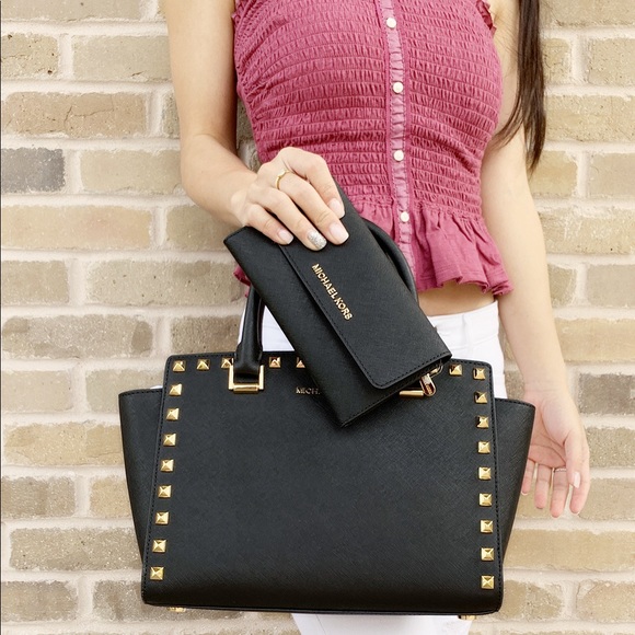 NWT Michael Kors Satchel&Wallet SET - Picture 2 of 5